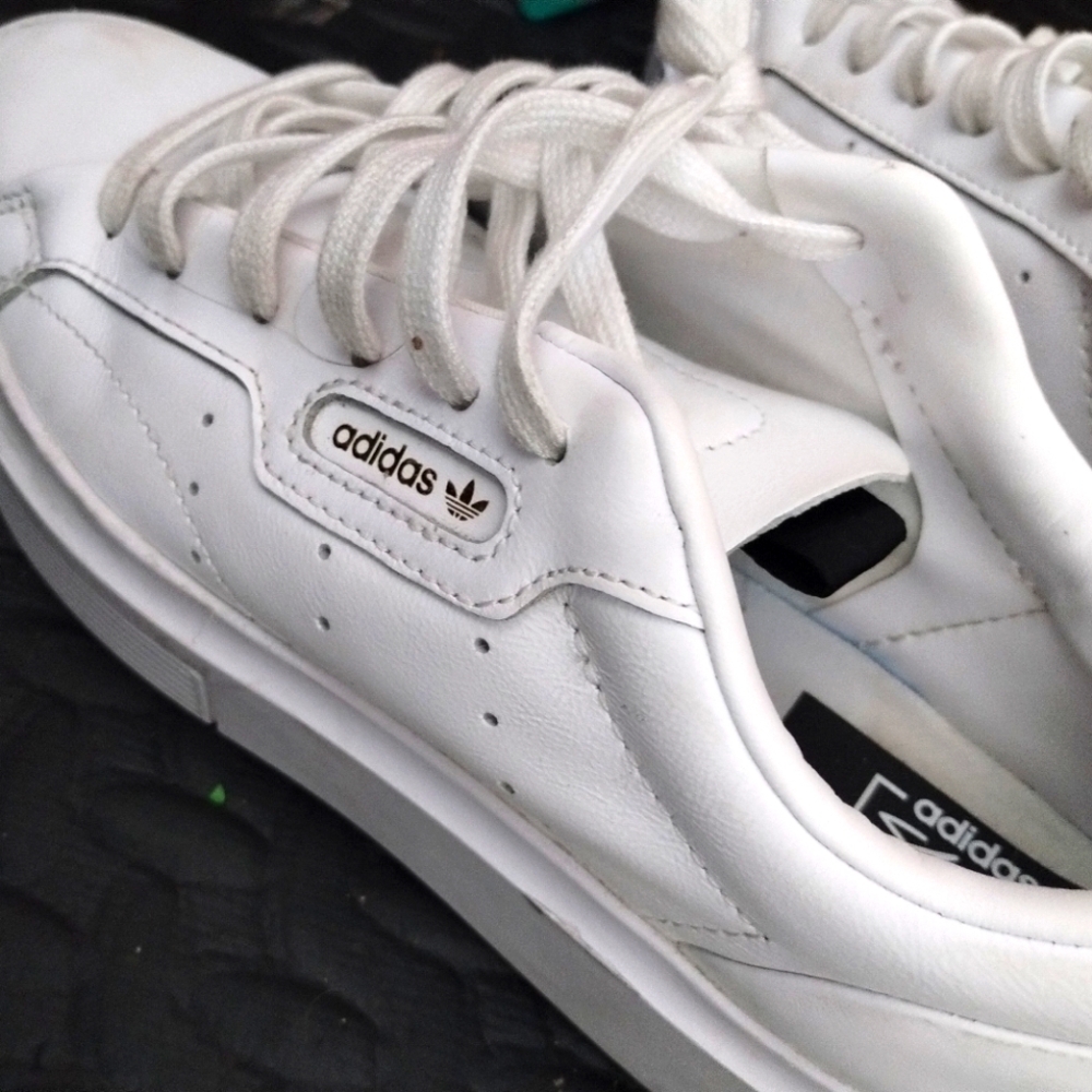 Adidas Classic White Leather Sneakers